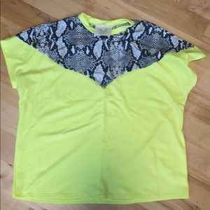 Fantastic Fawn snakeskin neon